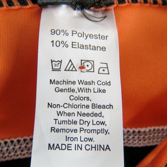 Shein Black & Peach Pink High Rise Active Leggings High Rise Small - Picture 4 of 6